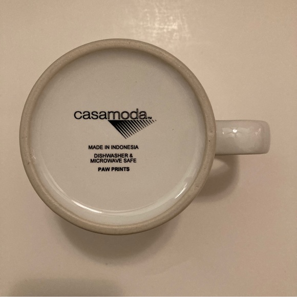 RARE Casamoda Cat Paw Prints Limited Edition Collectible Kitty NEW Ceramic Mug - Picture 7 of 10